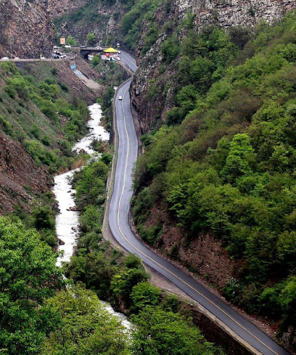 طريق جالوس شمال ايران