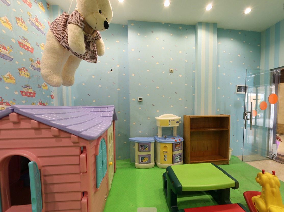 غرفة العاب الاطفال في فندق مدينة الرضا مشهد